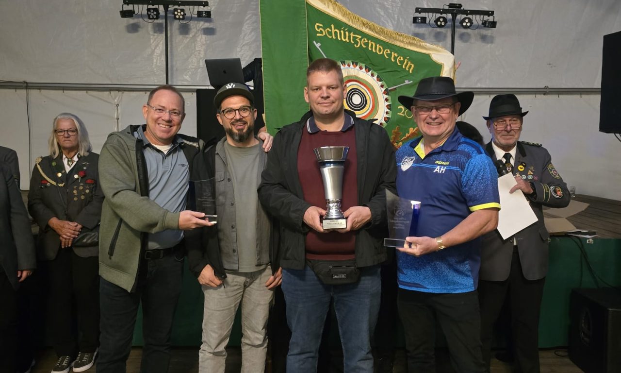 Sieger Mannschaften Bürgervereinspokal
1.Platz Darts-B Team3
2.Platz TSV-Tischtennis1
3.Platz TSV-Tischtennis2